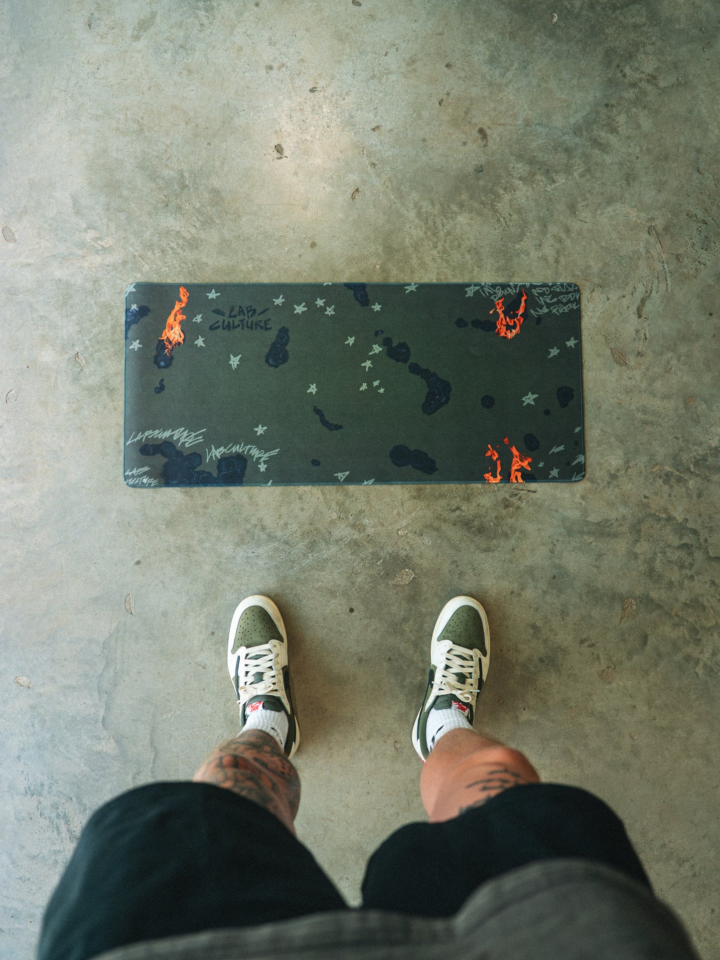 LC Mousepad - BURNT OLIVE