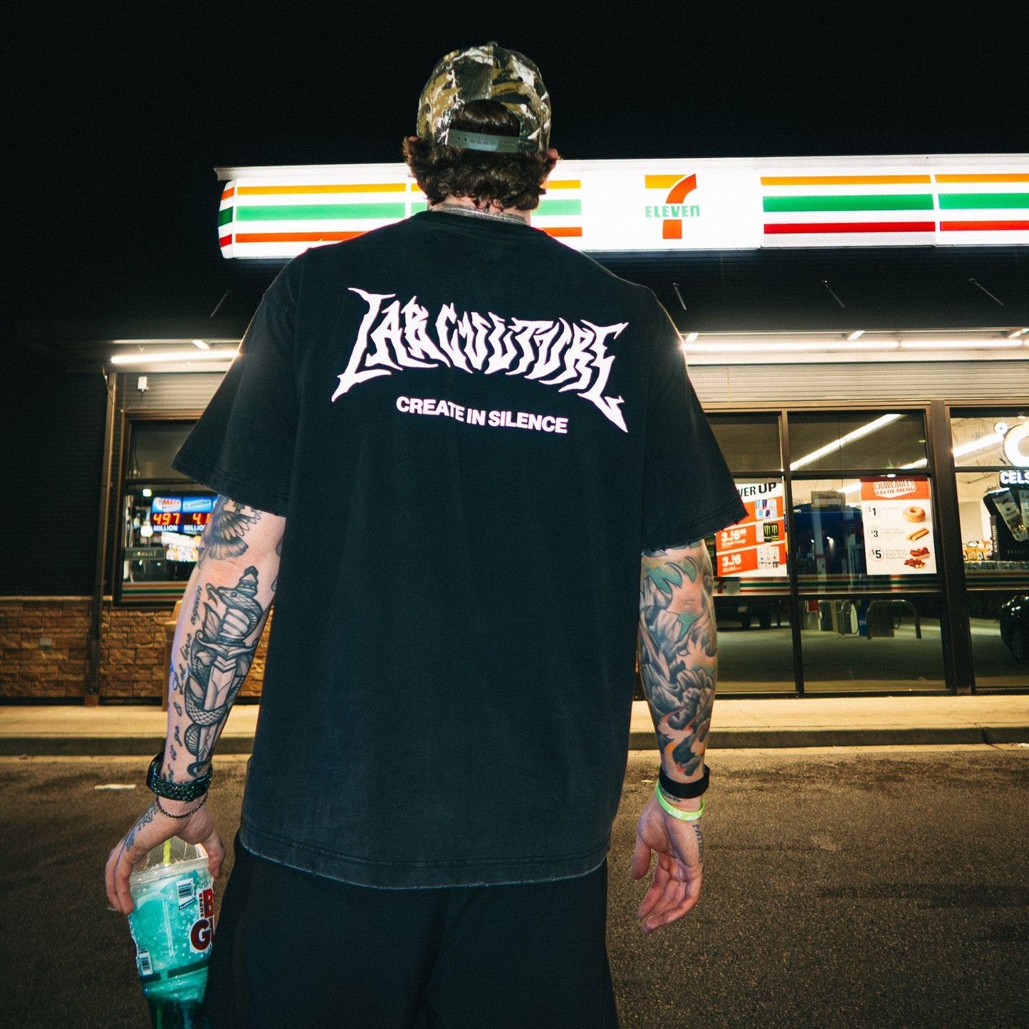 CREATE IN SILENCE TEE