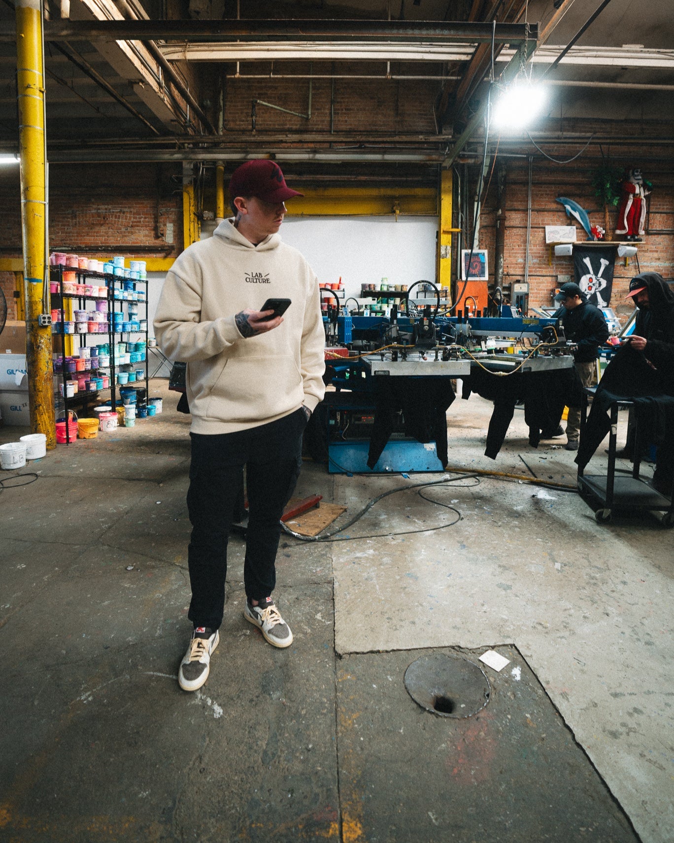 LC SNAPBACK - BURGUNDY (V1)