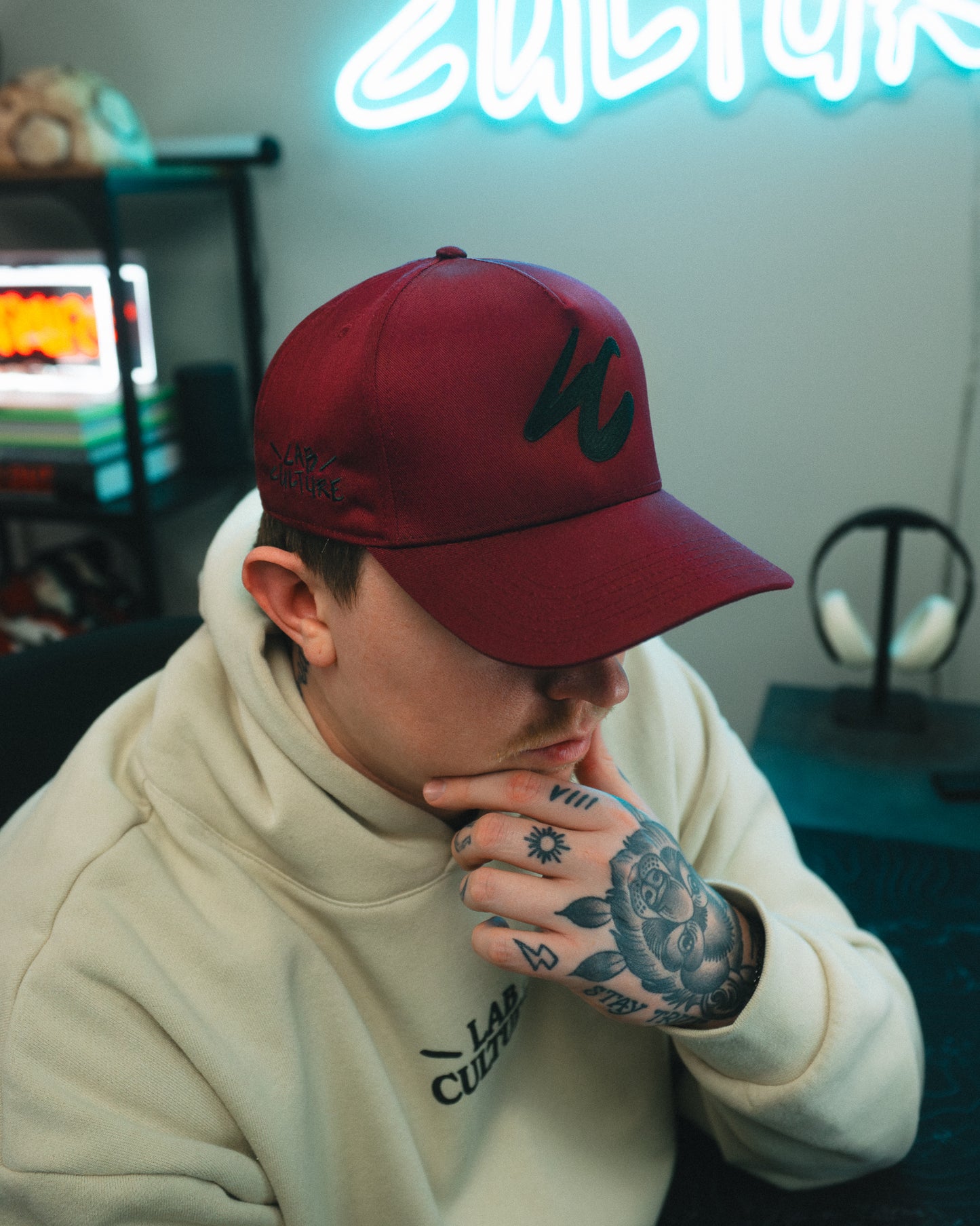 LC SNAPBACK - BURGUNDY (V1)