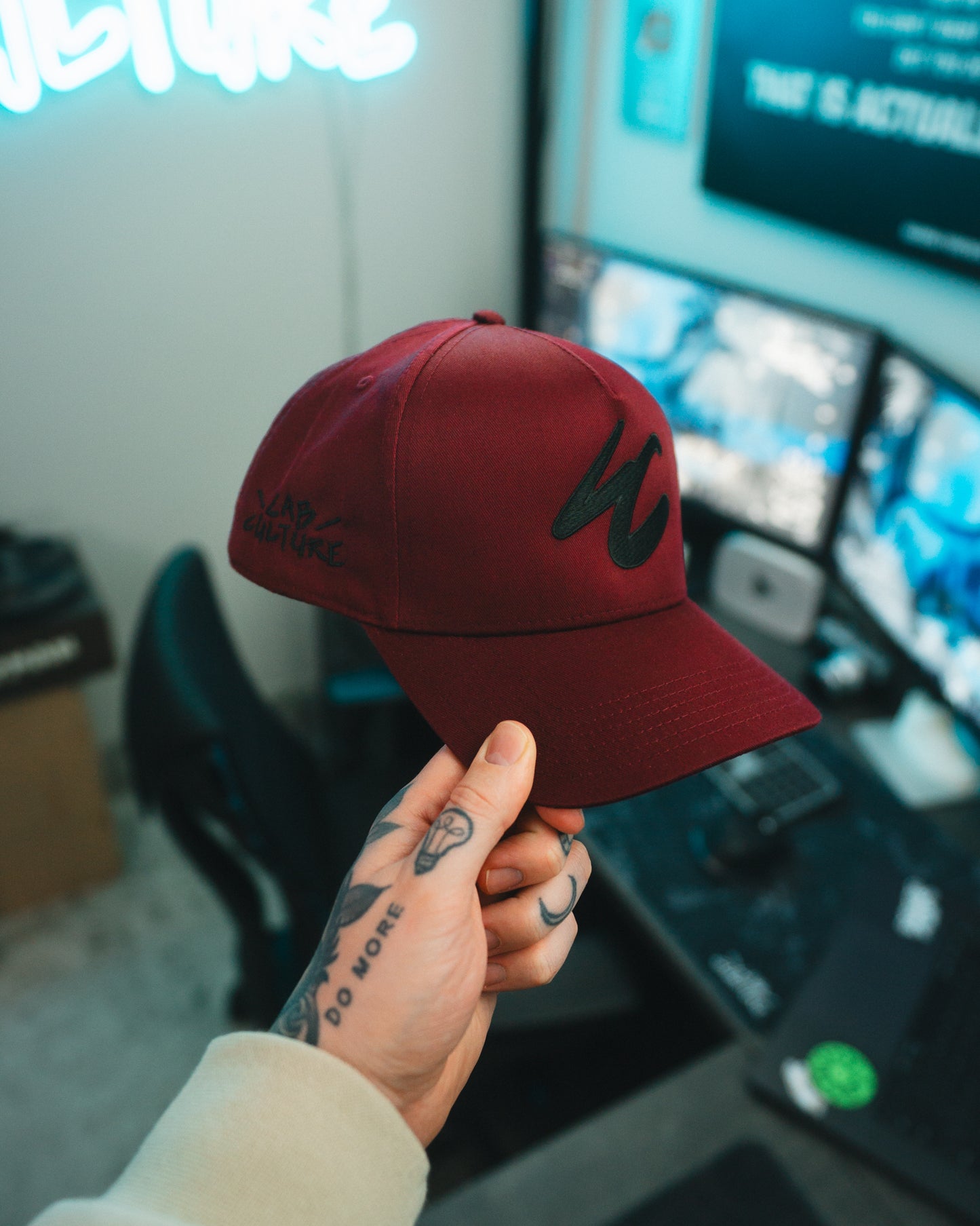 LC SNAPBACK - BURGUNDY (V1)