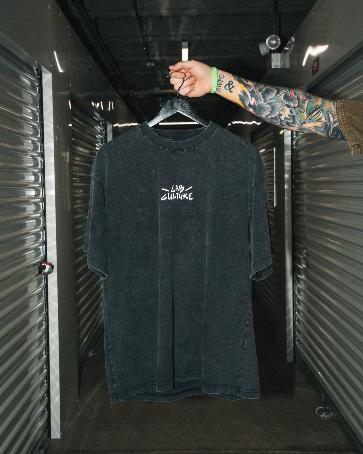 THE CULTURE TEE - BLACK / GREEN