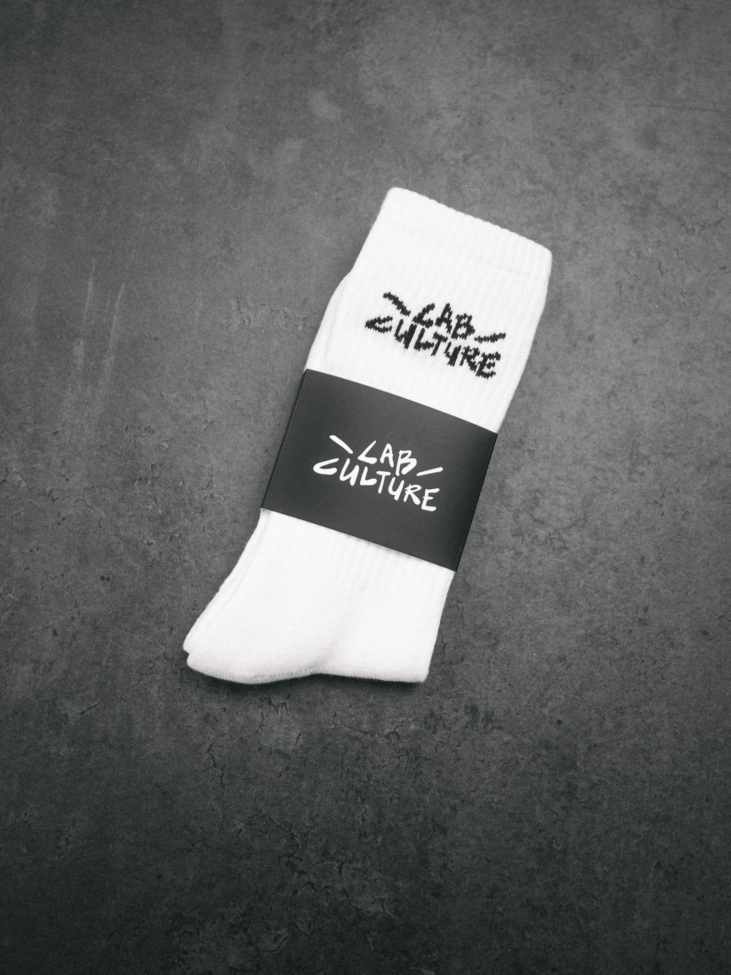 LC CREW SOCKS - WHITE